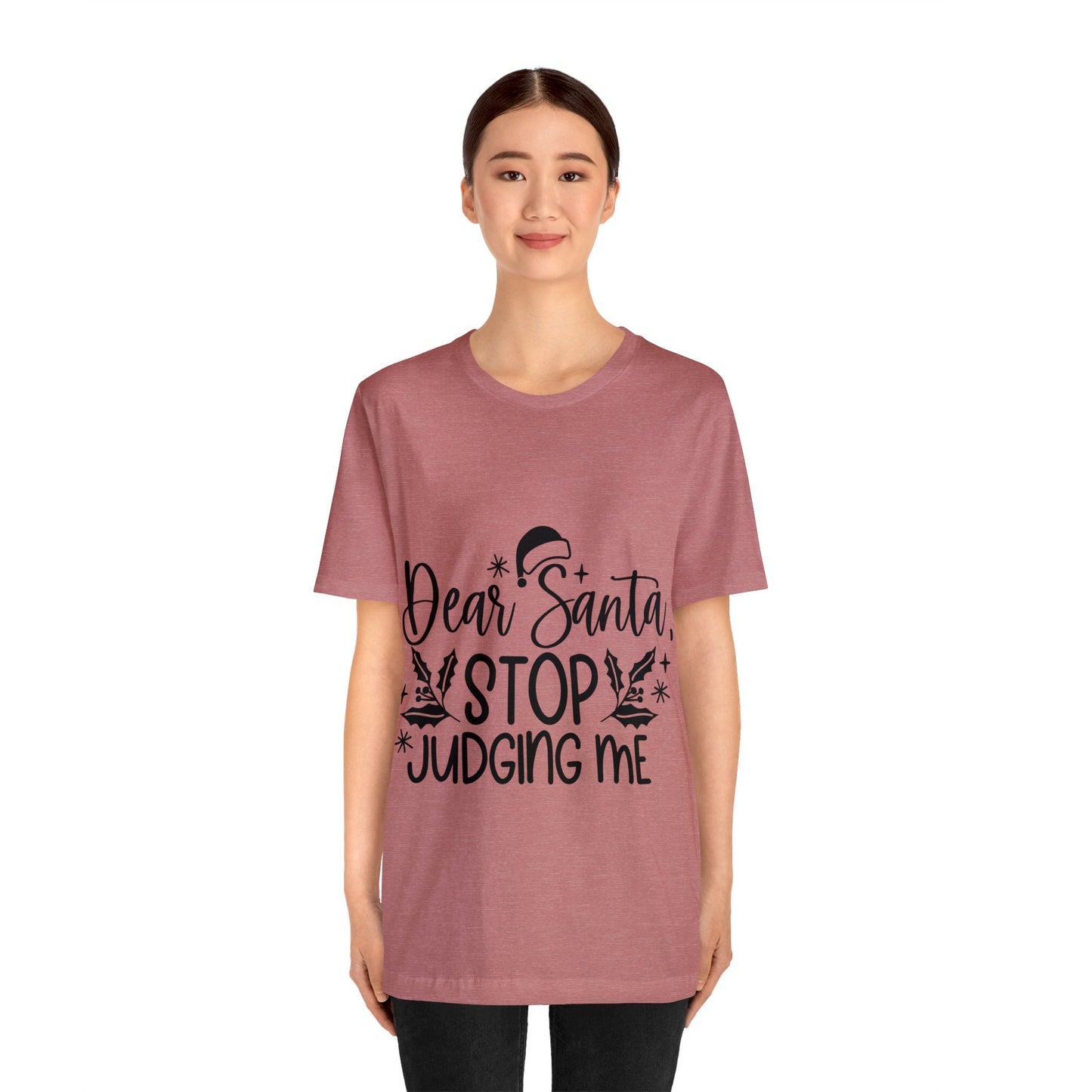 Stop Judging Unisex Jersey Short Sleeve Tee