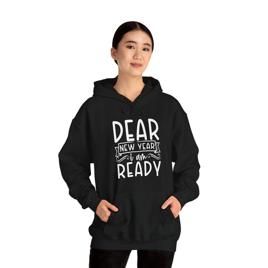 I am Ready Unisex Heavy Blend™ Hooded Sweatshirt