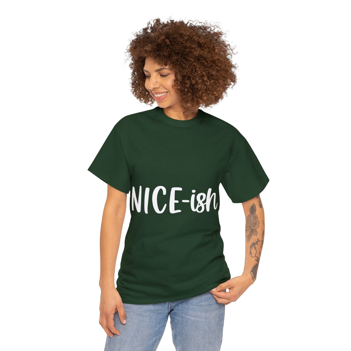 Nice-ish Unisex Heavy Cotton Tee