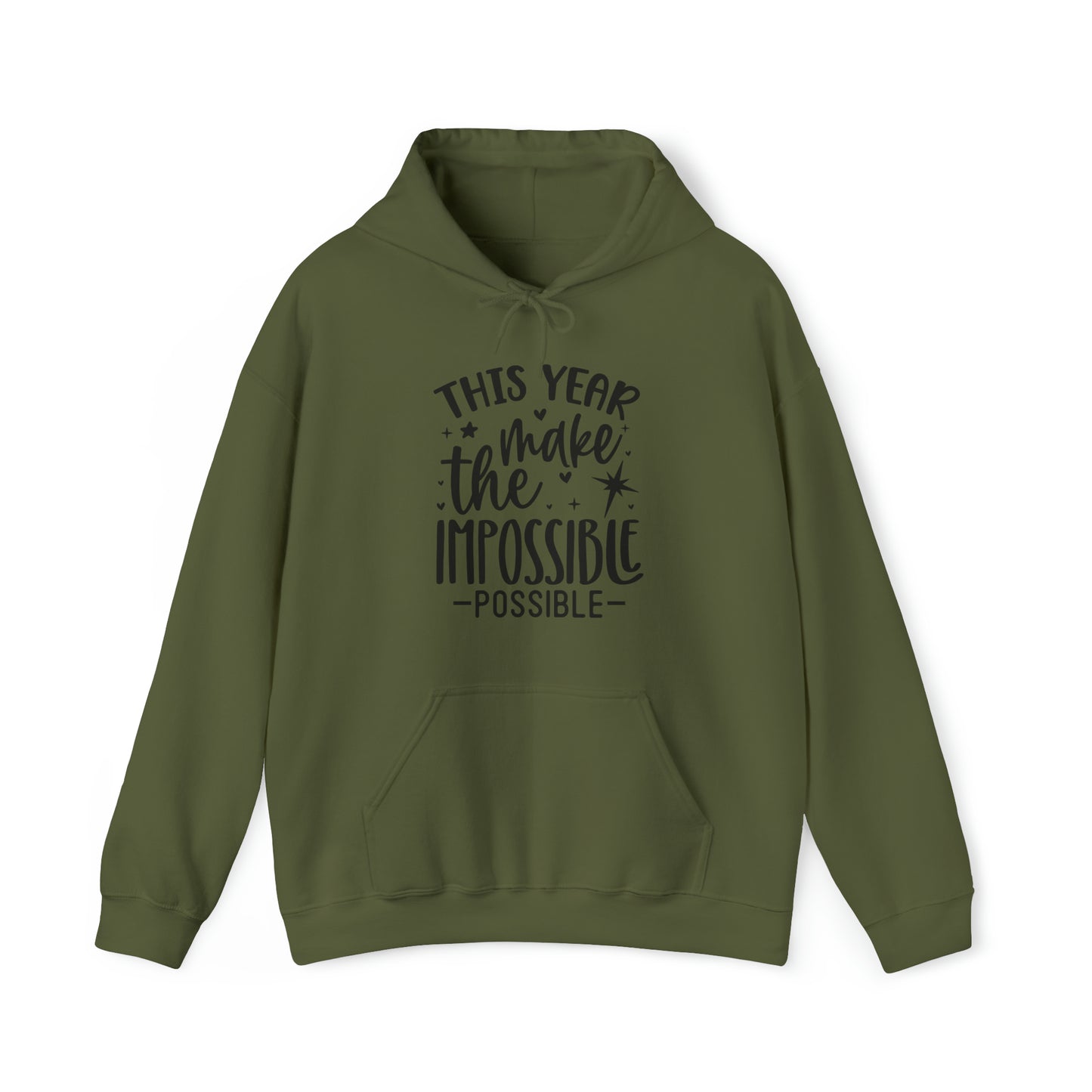 Impossible Possible Unisex Heavy Blend™ Hooded Sweatshirt