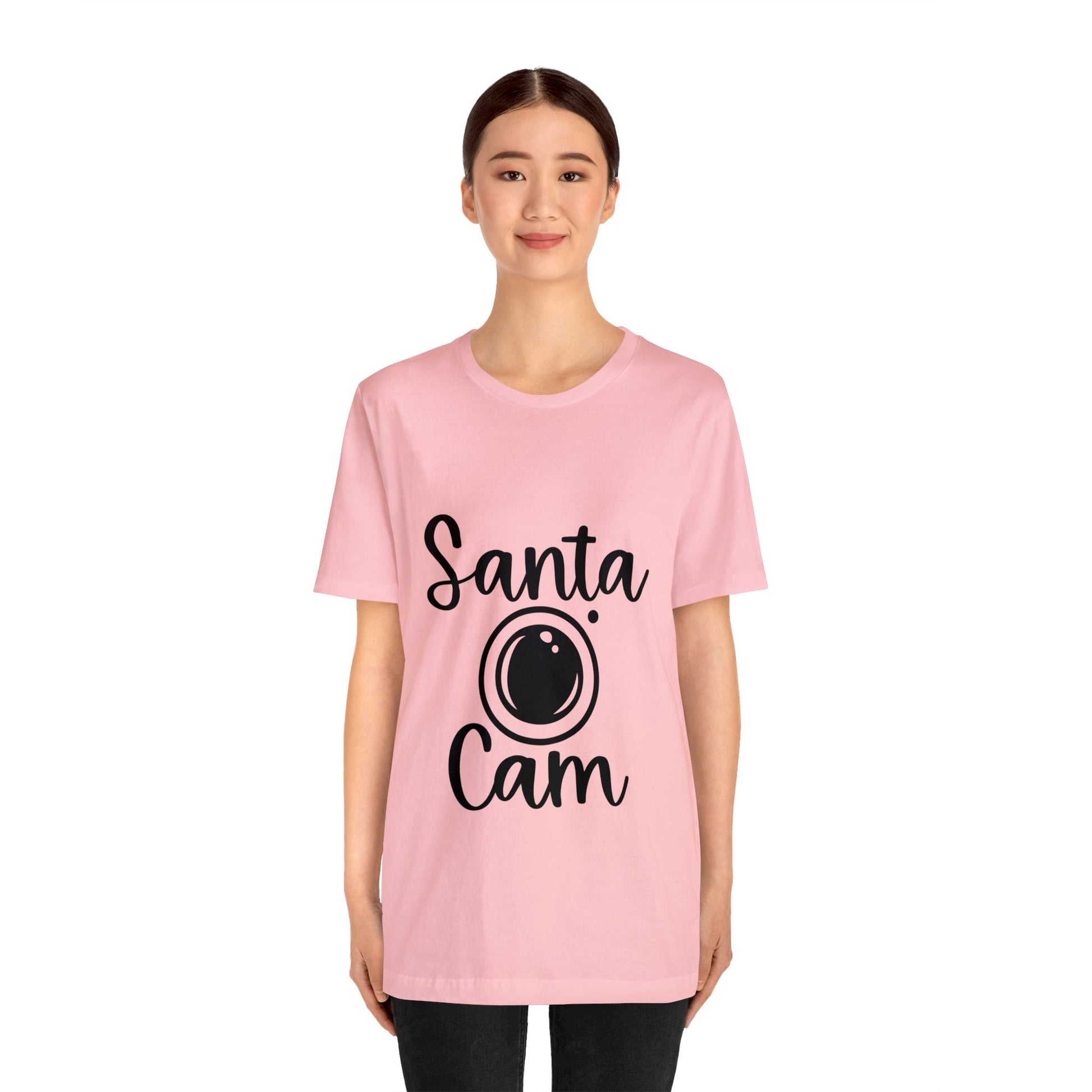 Santa Cam Unisex Jersey Short Sleeve Tee image