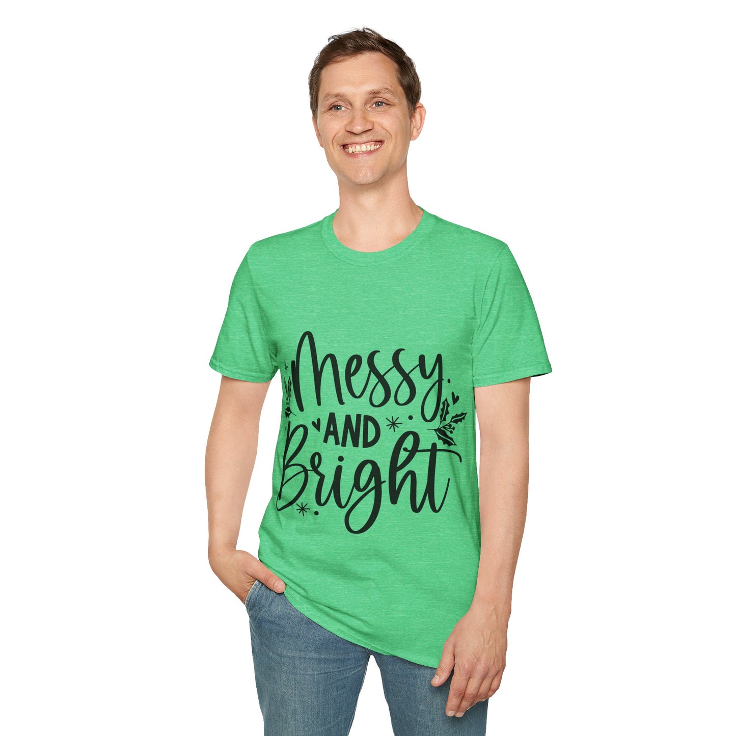 Messy & Bright Unisex Softstyle T-Shirt