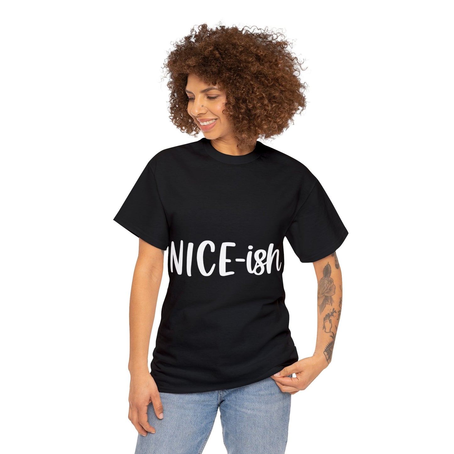 Nice-ish Unisex Heavy Cotton Tee