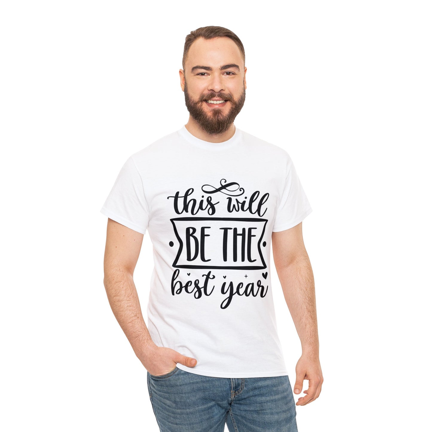 The Best Year Unisex Heavy Cotton Tee