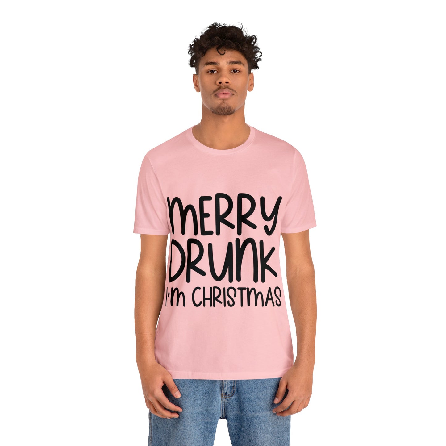 Merry Drunk Unisex Jersey Short Sleeve Tee