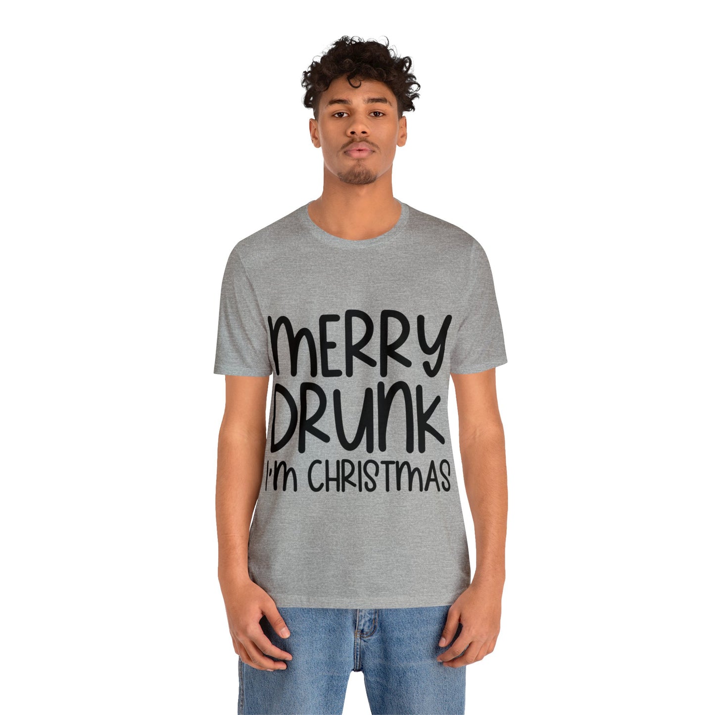 Merry Drunk Unisex Jersey Short Sleeve Tee