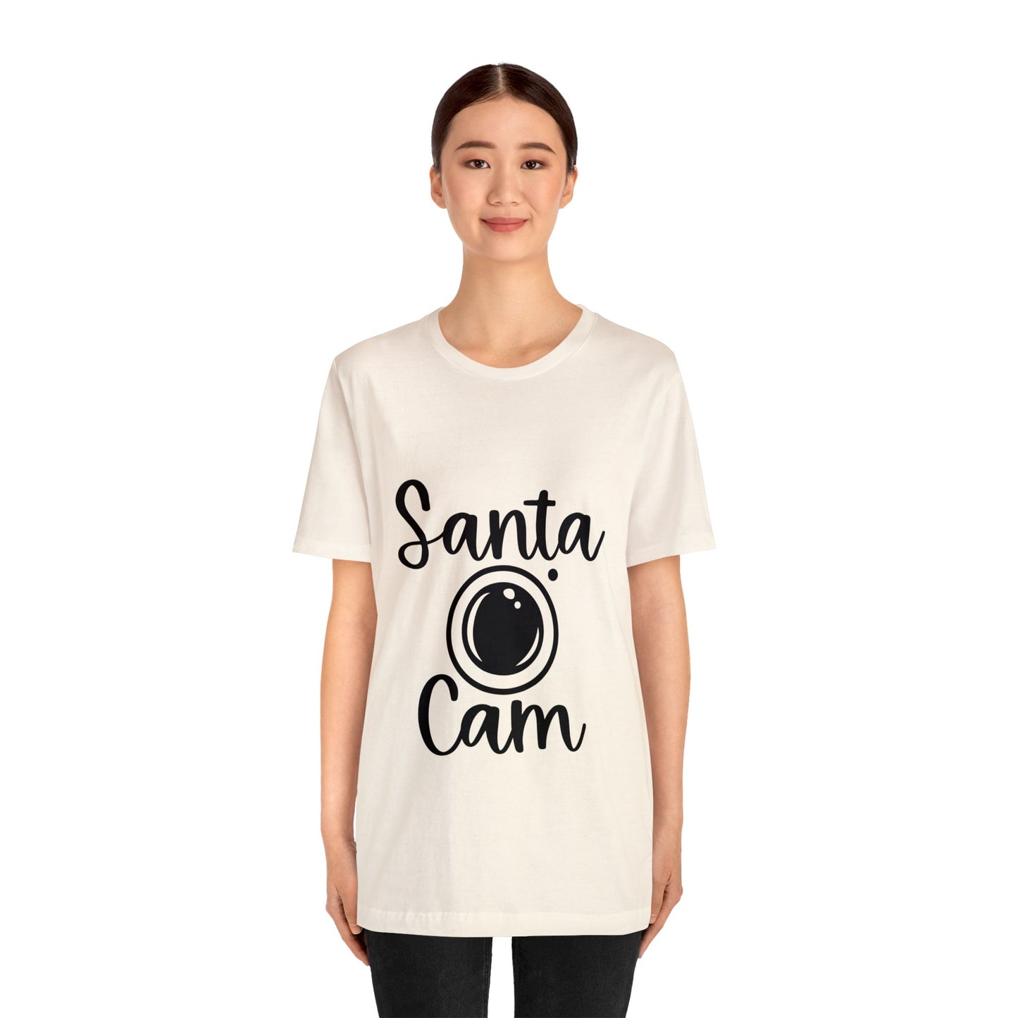 Santa Cam Unisex Jersey Short Sleeve Tee image