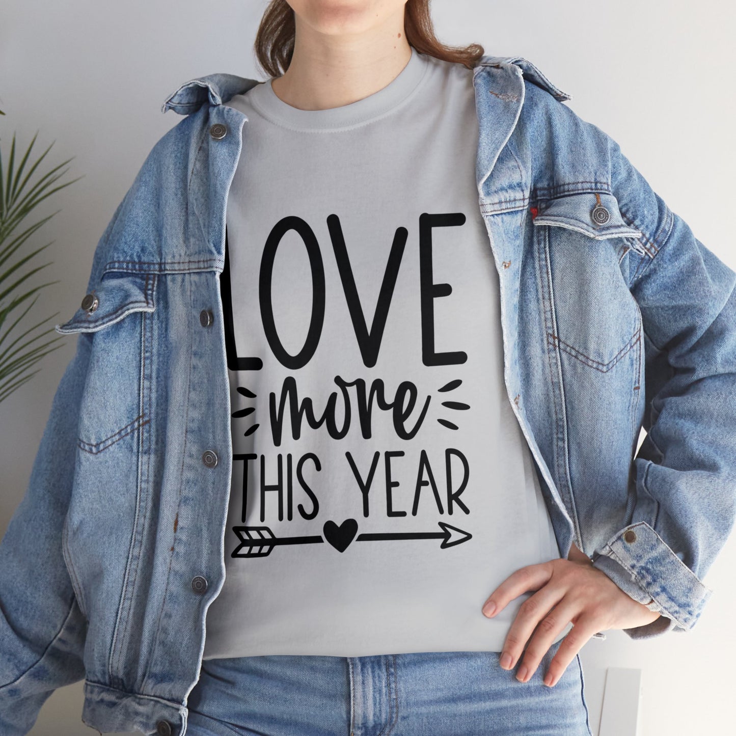 Love More Unisex Heavy Cotton Tee