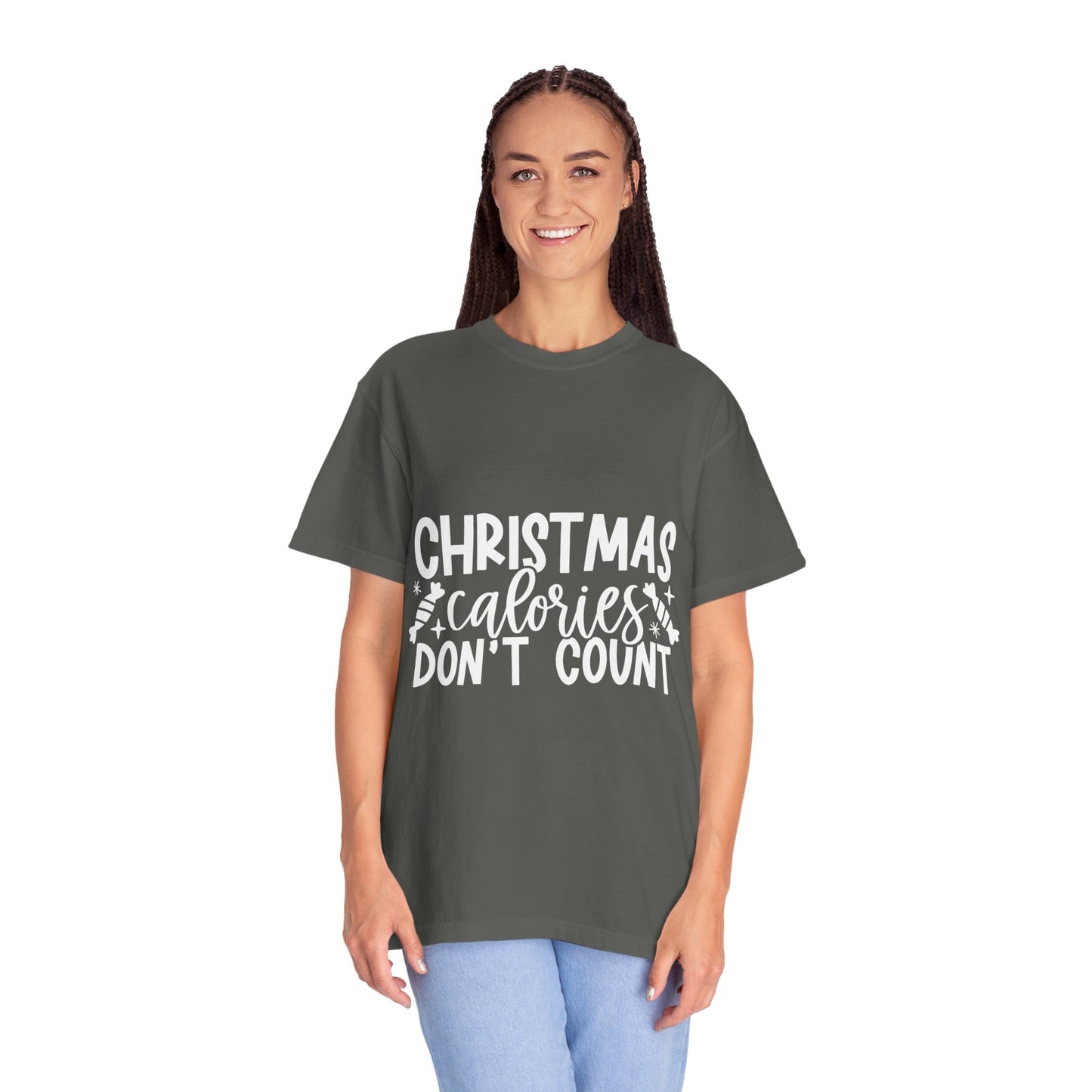 Calories Dont Count Unisex Garment-Dyed T-shirt