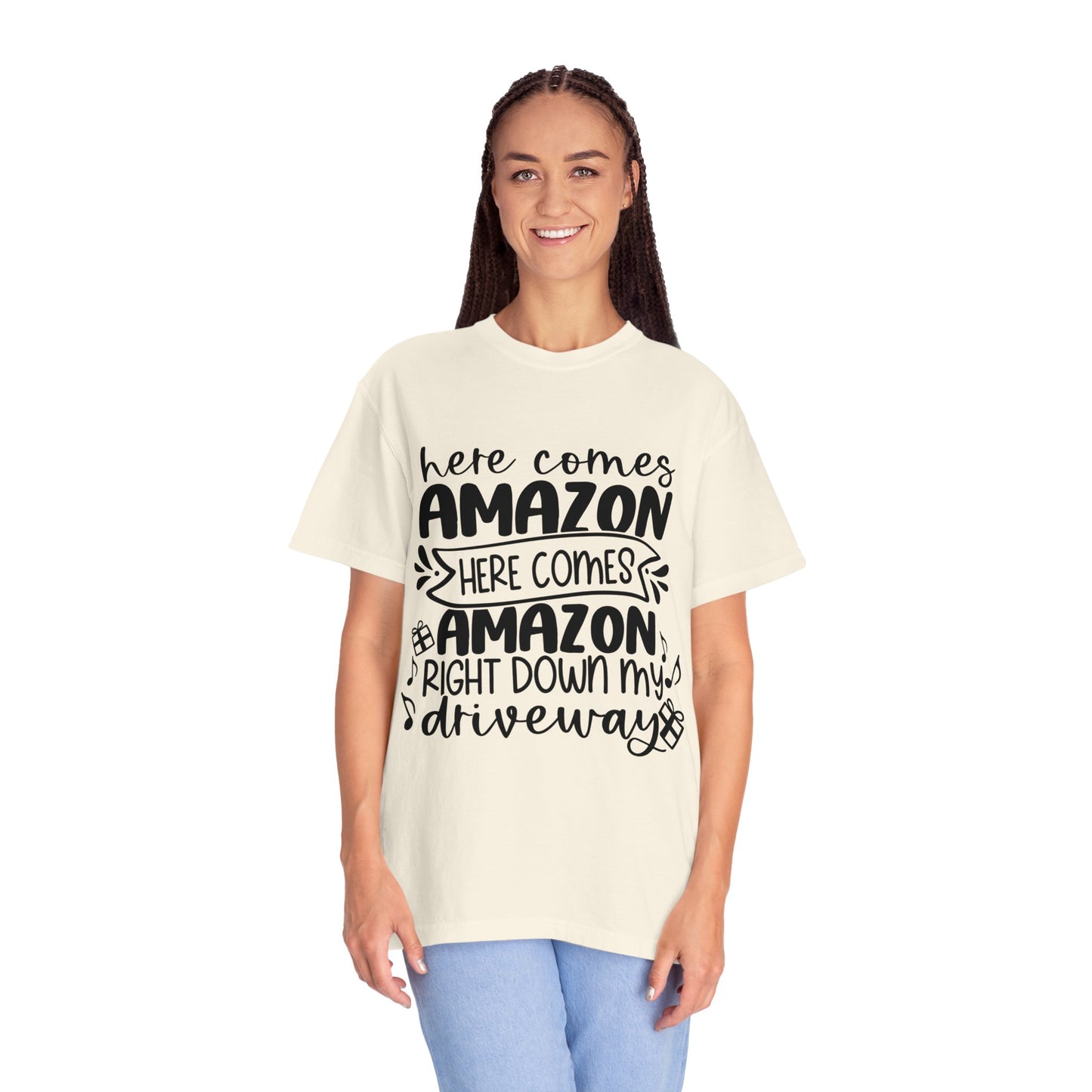 Amazon Driveway Unisex Garment-Dyed T-shirt