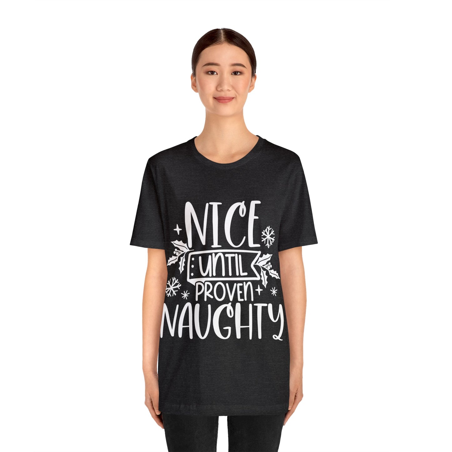 Nice & Naughty Unisex Jersey Short Sleeve Tee