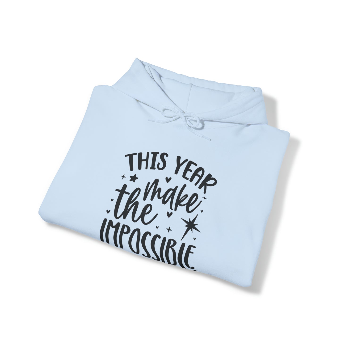 Impossible Possible Unisex Heavy Blend™ Hooded Sweatshirt