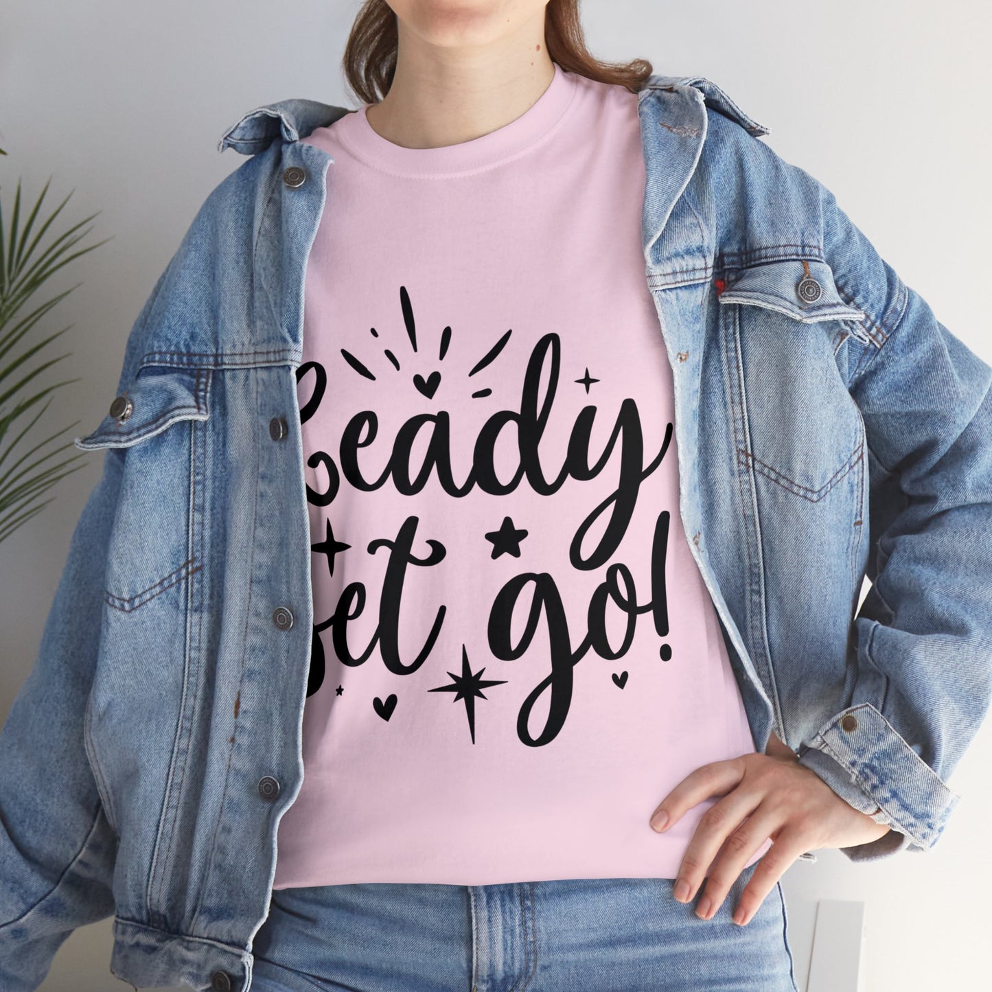 Ready Set Go Unisex Heavy Cotton Tee