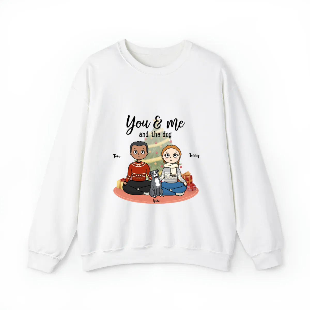 You & Me Unisex Heavy Blend™ Crewneck Sweatshirt