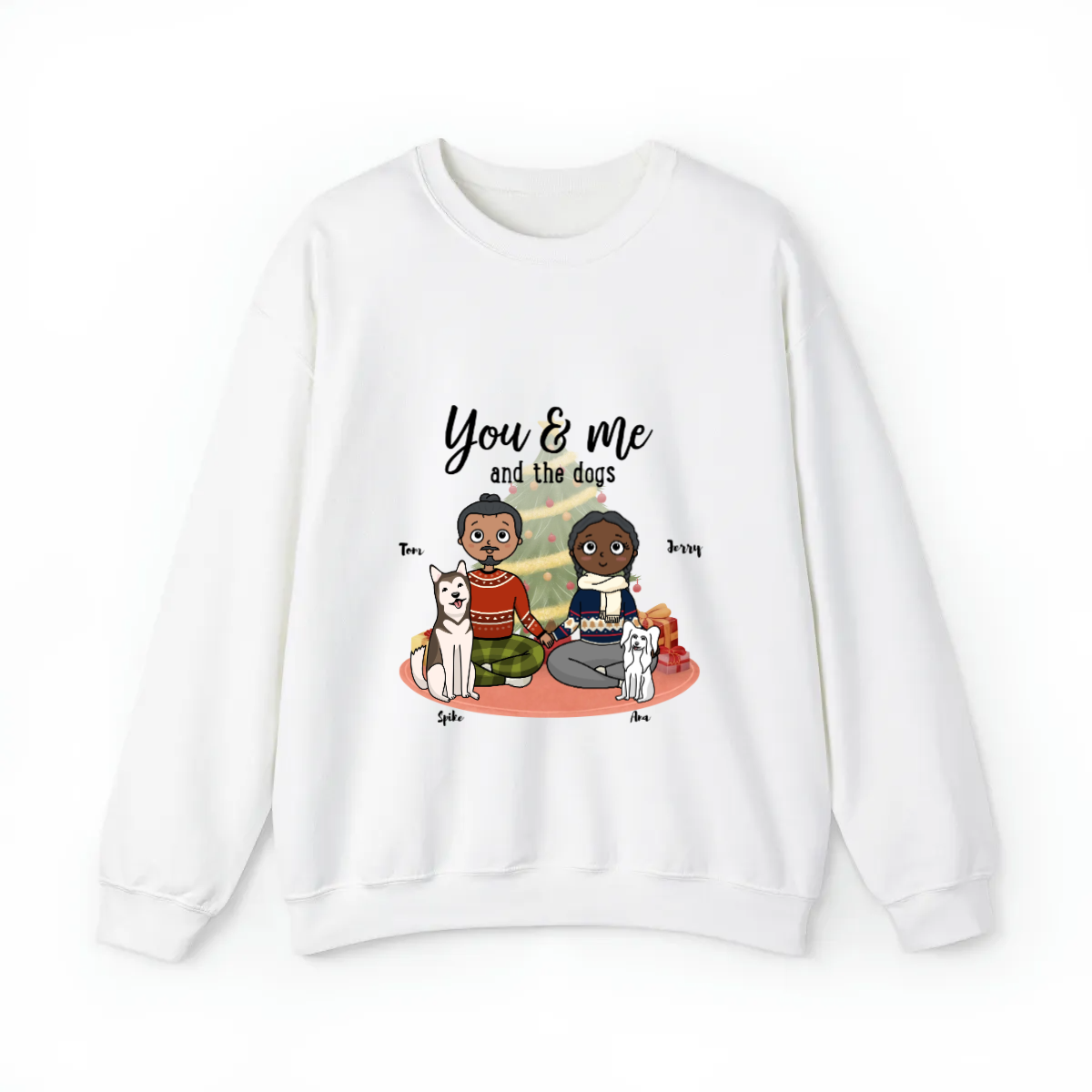 You & Me Unisex Heavy Blend™ Crewneck Sweatshirt